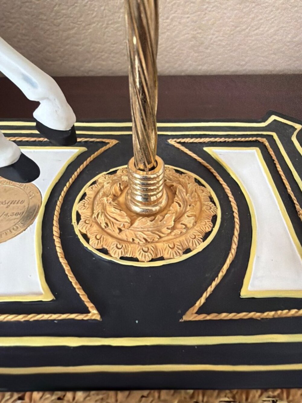 San Francisco Music Box Arabesque Carousel Horse Ltd Ed Wind Beneath Wings w/Box - Picture 15 of 17